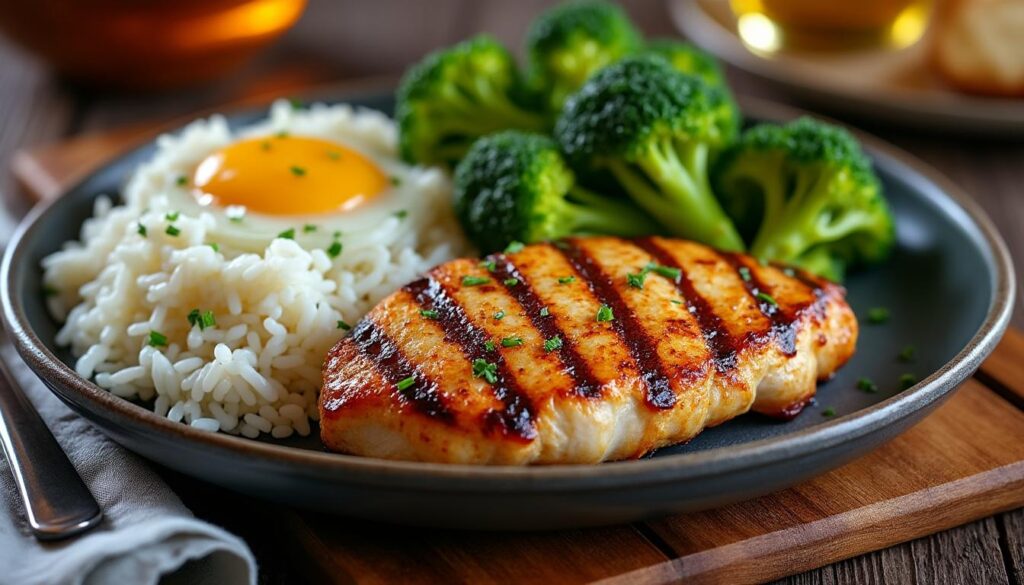 découvrez comment préparer un riz poulet brocolis savoureux, idéal pour la musculation. suivez nos conseils pour un menu riche en protéines, parfait pour favoriser la prise de masse et atteindre vos objectifs sportifs.