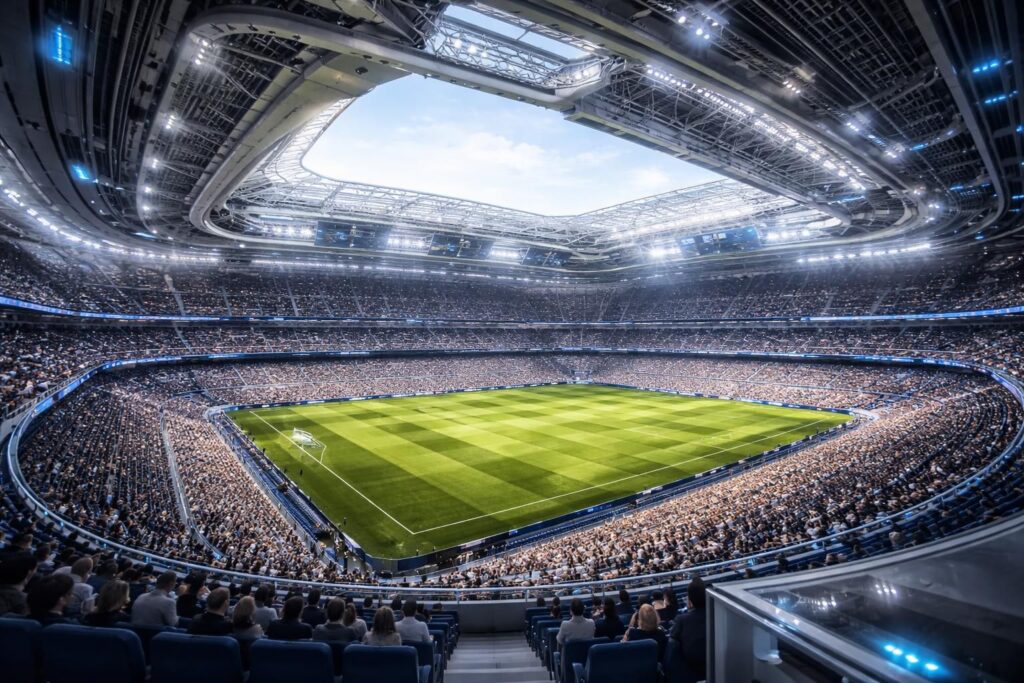 découvrez les secrets cachés du nouveau stade bernabeu du real madrid, son architecture innovante, ses technologies de pointe et l'expérience unique offerte aux fans.