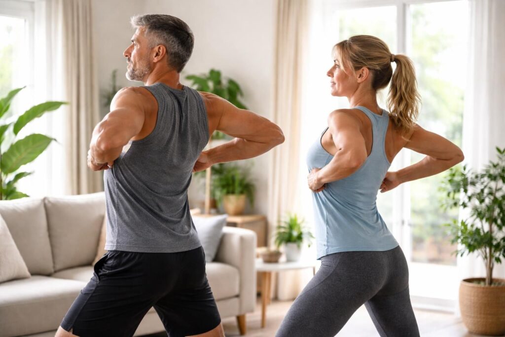 découvrez un exercice simple et efficace du dos sans matériel pour améliorer rapidement votre posture et soulager les douleurs dorsales.