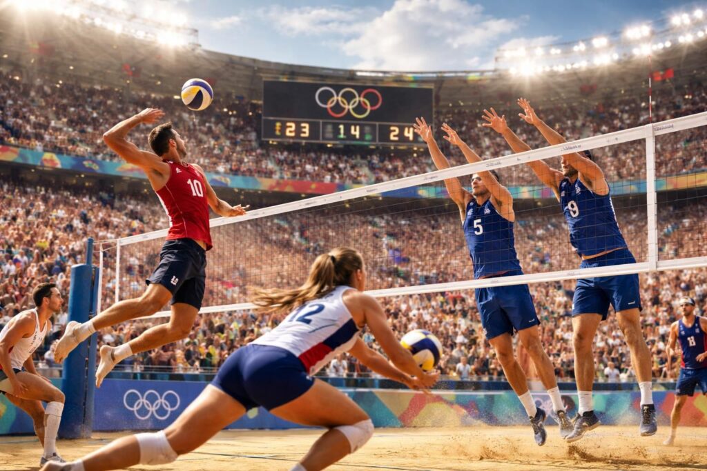 découvrez tout ce qu'il faut savoir sur la programmation du volley-ball aux jeux olympiques d'été : historique, calendrier des matchs, équipes participantes et moments forts.