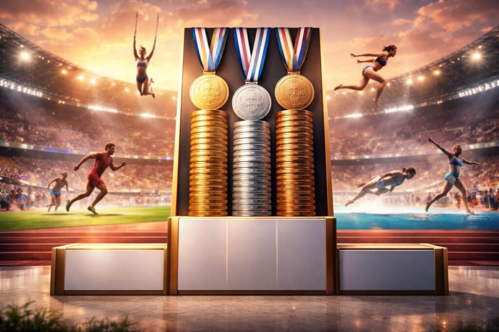 découvrez le classement des médailles aux jeux olympiques et les records historiques que les athlètes cherchent à battre.