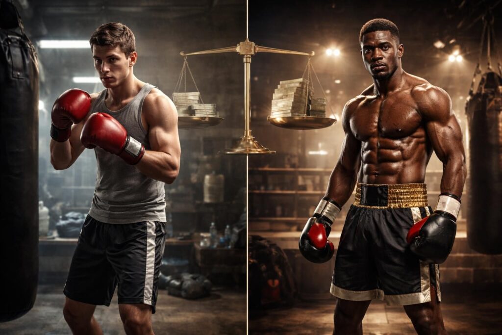 découvrez une analyse détaillée des salaires des boxeurs professionnels et amateurs, leurs sources de revenus, et les différences majeures entre ces deux catégories dans le monde de la boxe.