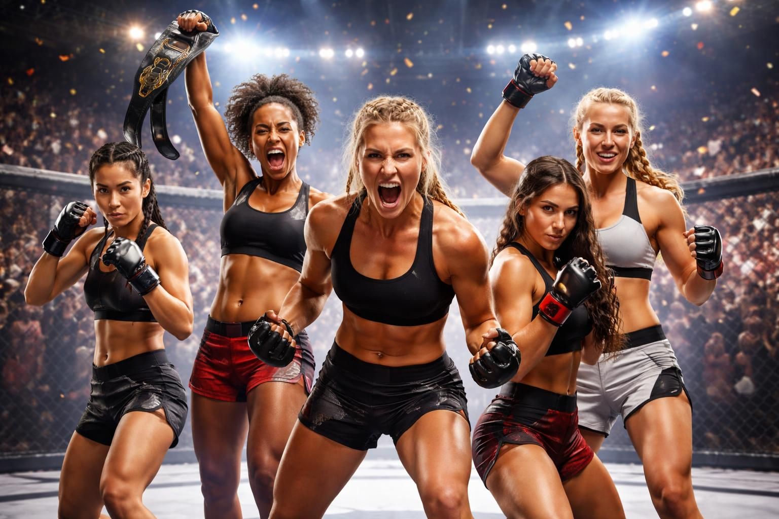 découvrez les parcours inspirants des championnes de mma et l'ascension remarquable des femmes dans ce sport de combat intense.