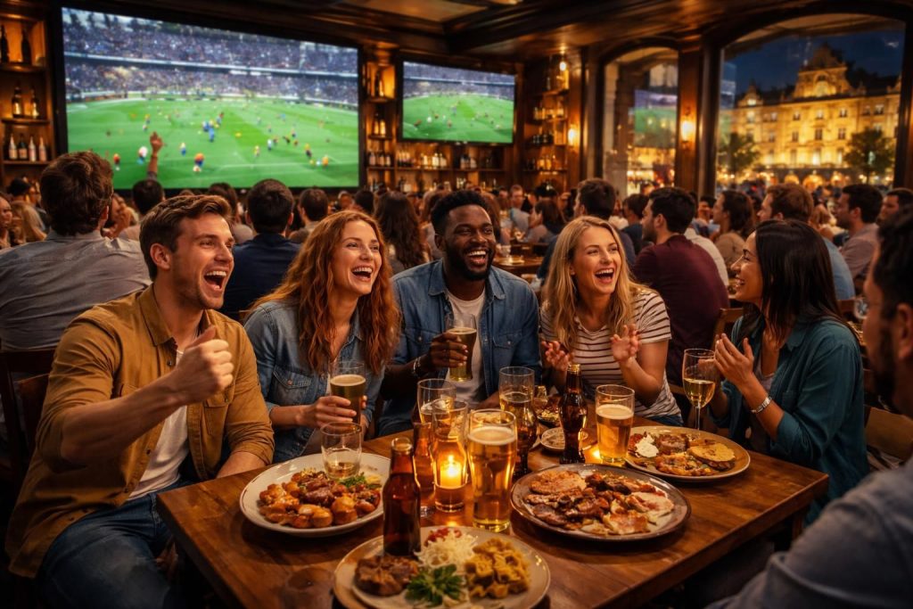 découvrez les avantages de choisir livefoot à bordeaux pour vivre vos soirées sportives dans une ambiance conviviale, avec des écrans haute définition et une large sélection de boissons.