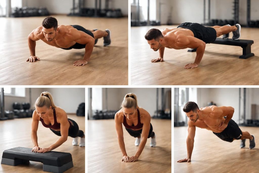 découvrez différentes variantes de pompes pour diversifier votre entraînement et renforcer efficacement vos muscles. adaptez vos séances selon vos objectifs et votre niveau.