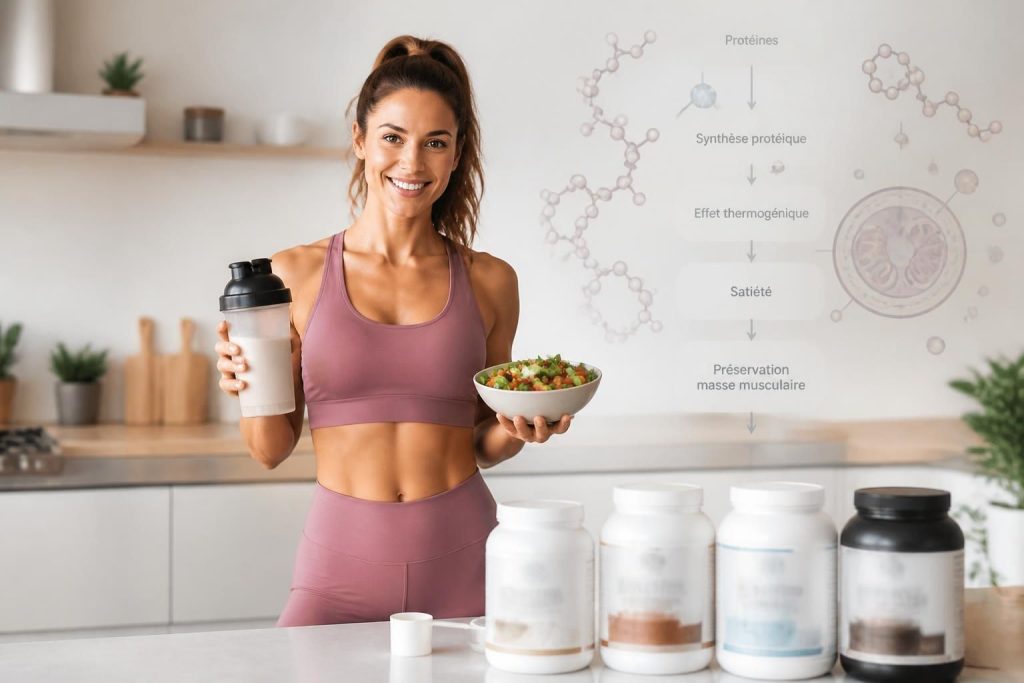 découvrez comment choisir la protéine idéale pour maigrir chez la femme, avec un focus sur le dosage optimal et les mécanismes d'action pour un résultat efficace et naturel.